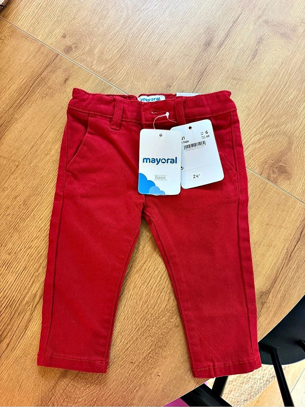 Mayoral Chino Slim Size 6 Months NWT